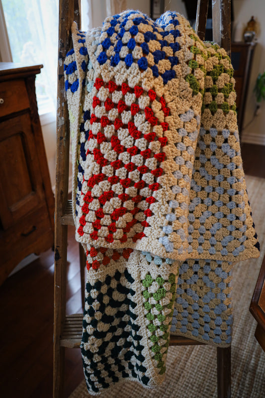 Granny Squares Afghan