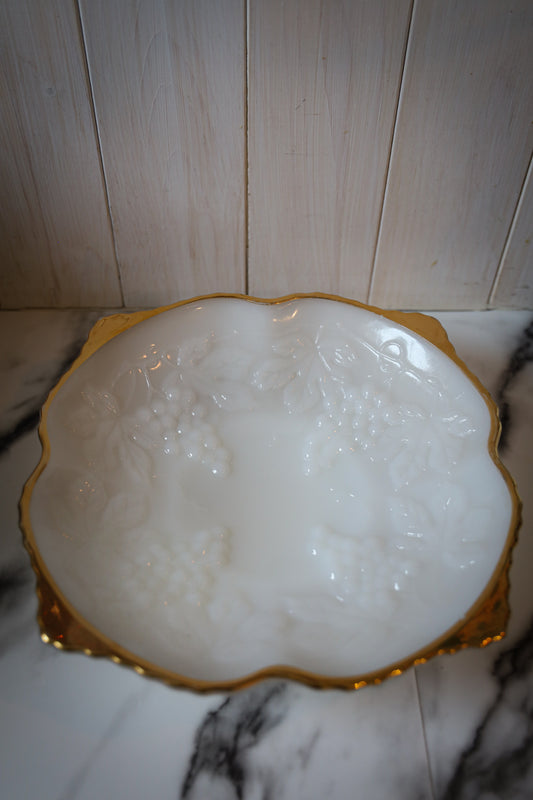 Milk Glass Platter