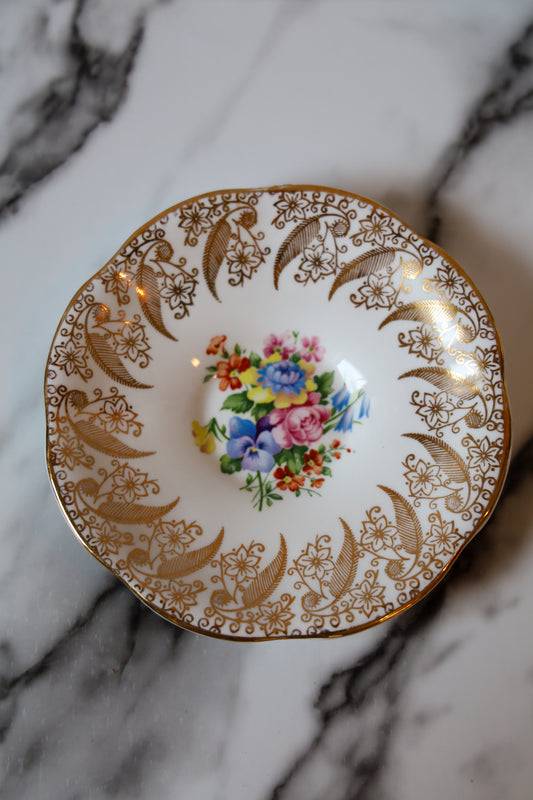 Floral Saucer