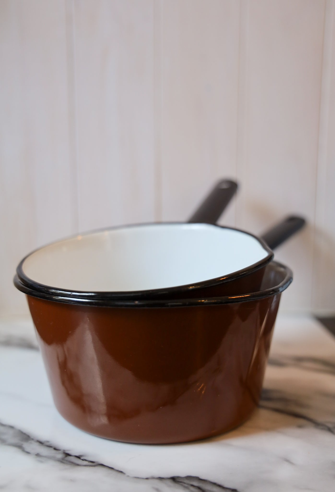 Enamel Pots(set of 2)