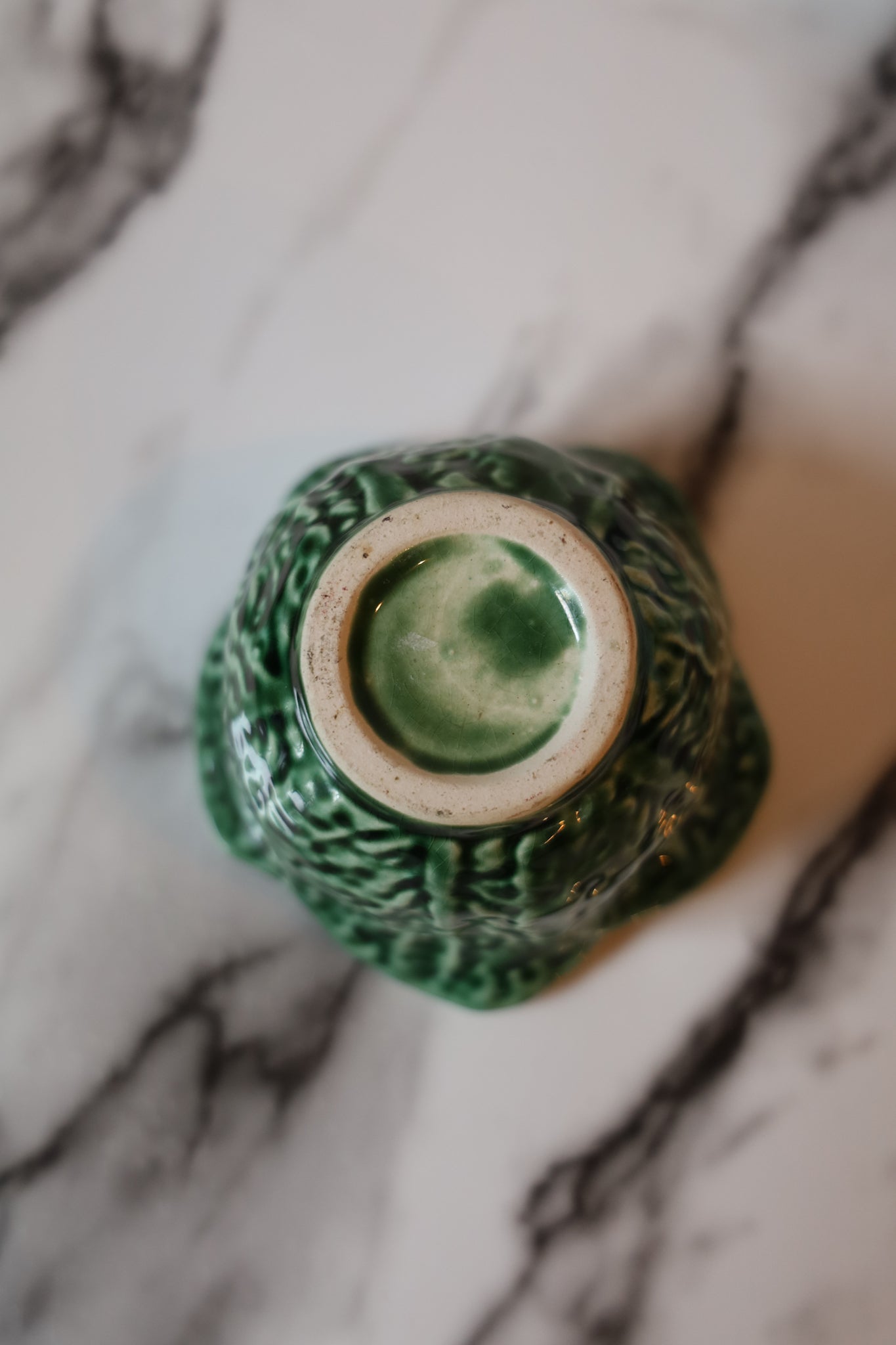 Green Cabbage Sugar Bowl