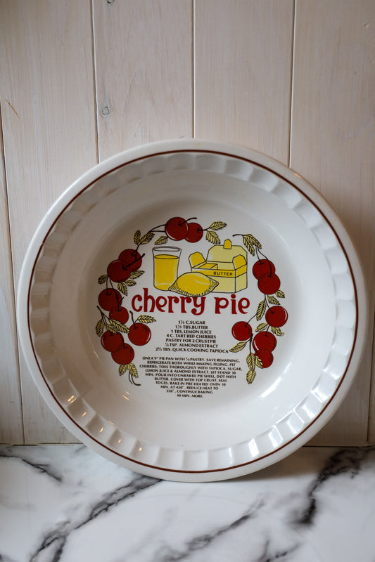 Cherry Pie Plate