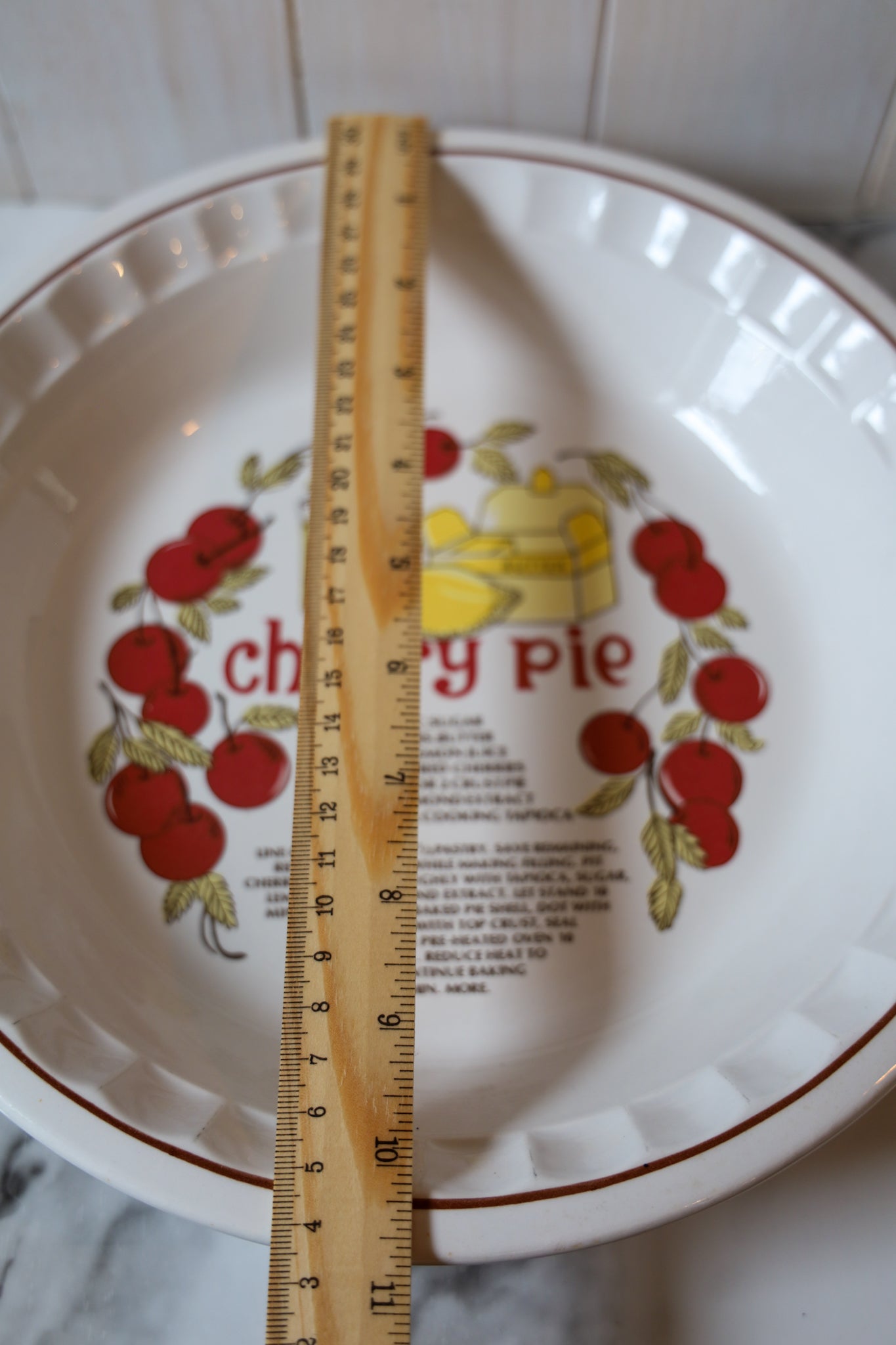 Cherry Pie Plate