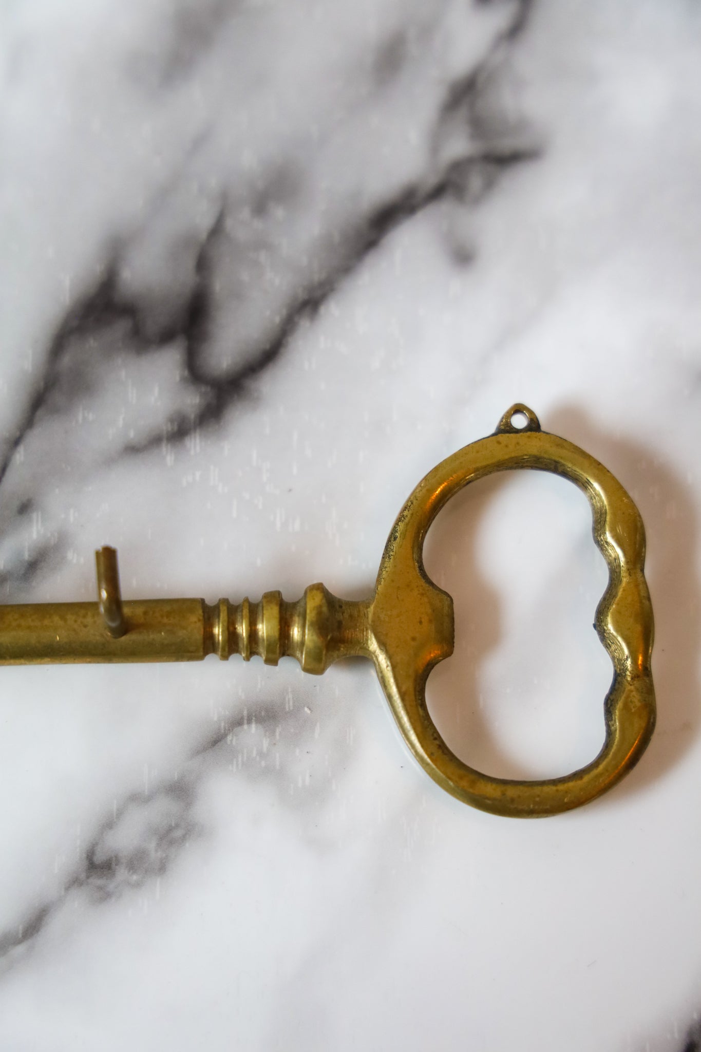 Solid Brass Key Hook