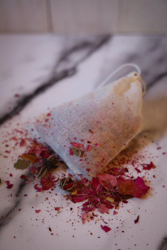 Rosewater Bath Tea Bag