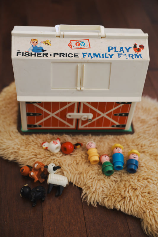 Vintage Fisher Price Barn Set