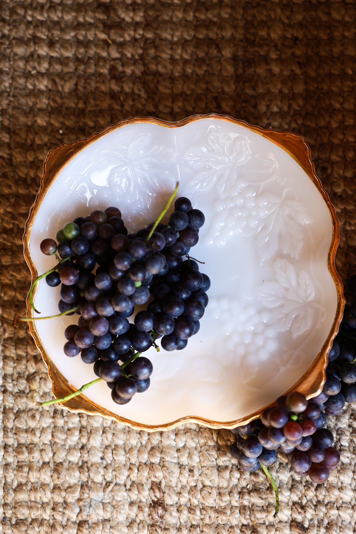 Milk Glass Platter