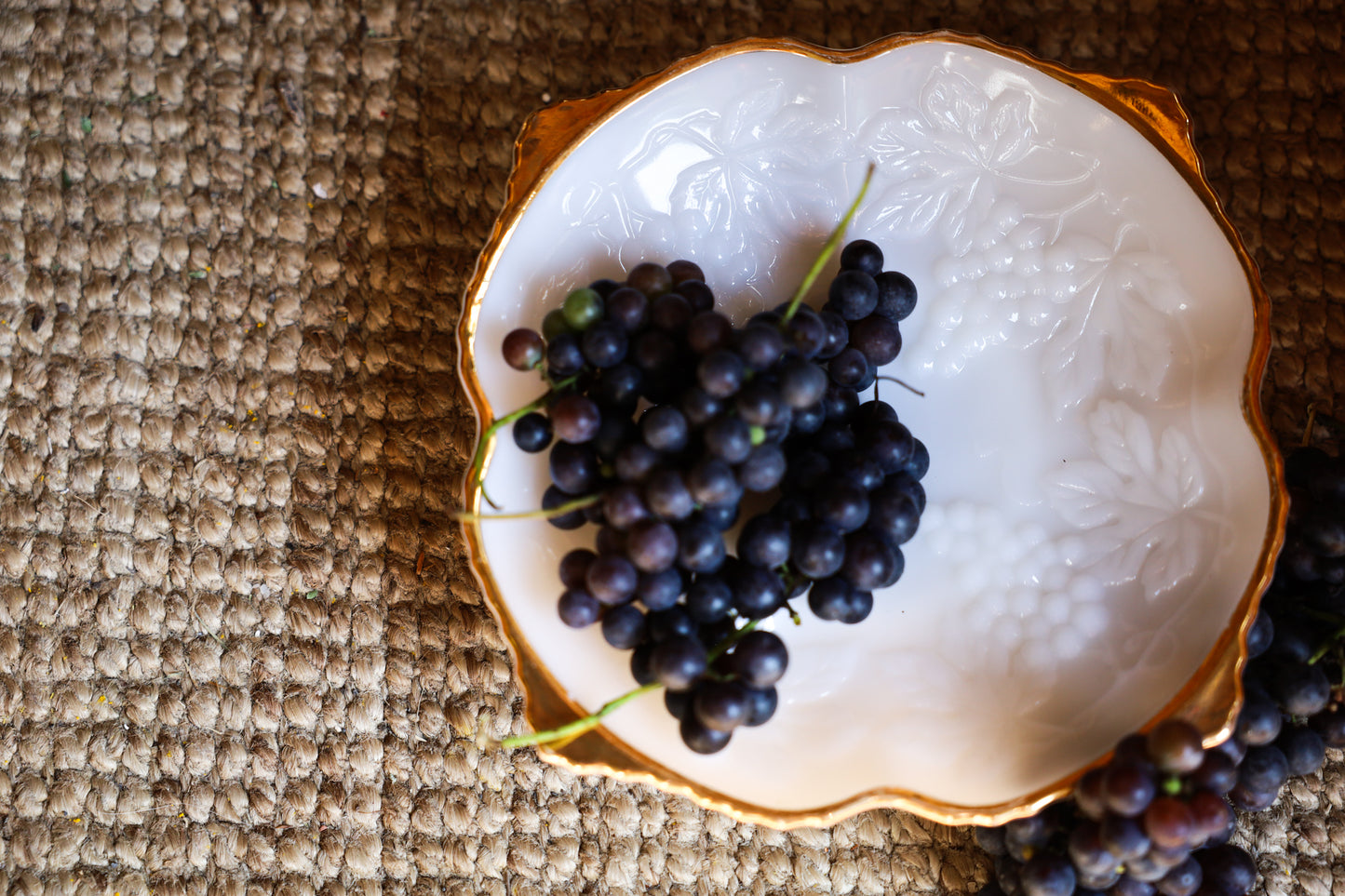 Milk Glass Platter