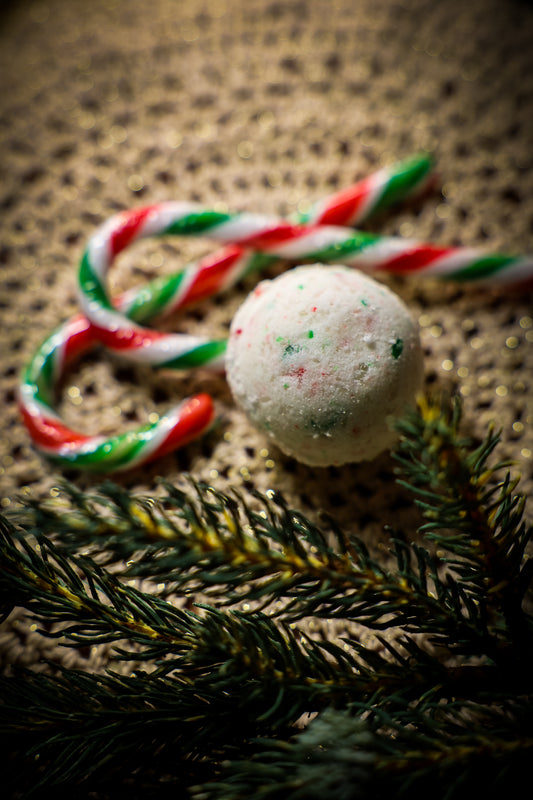 Peppermint Bath bomb