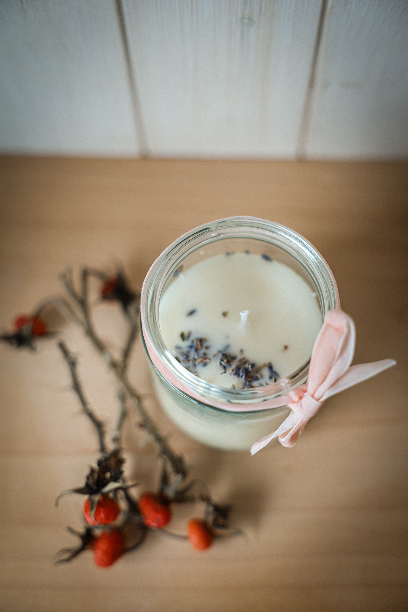 Lavender soy wax candle(essential oil)