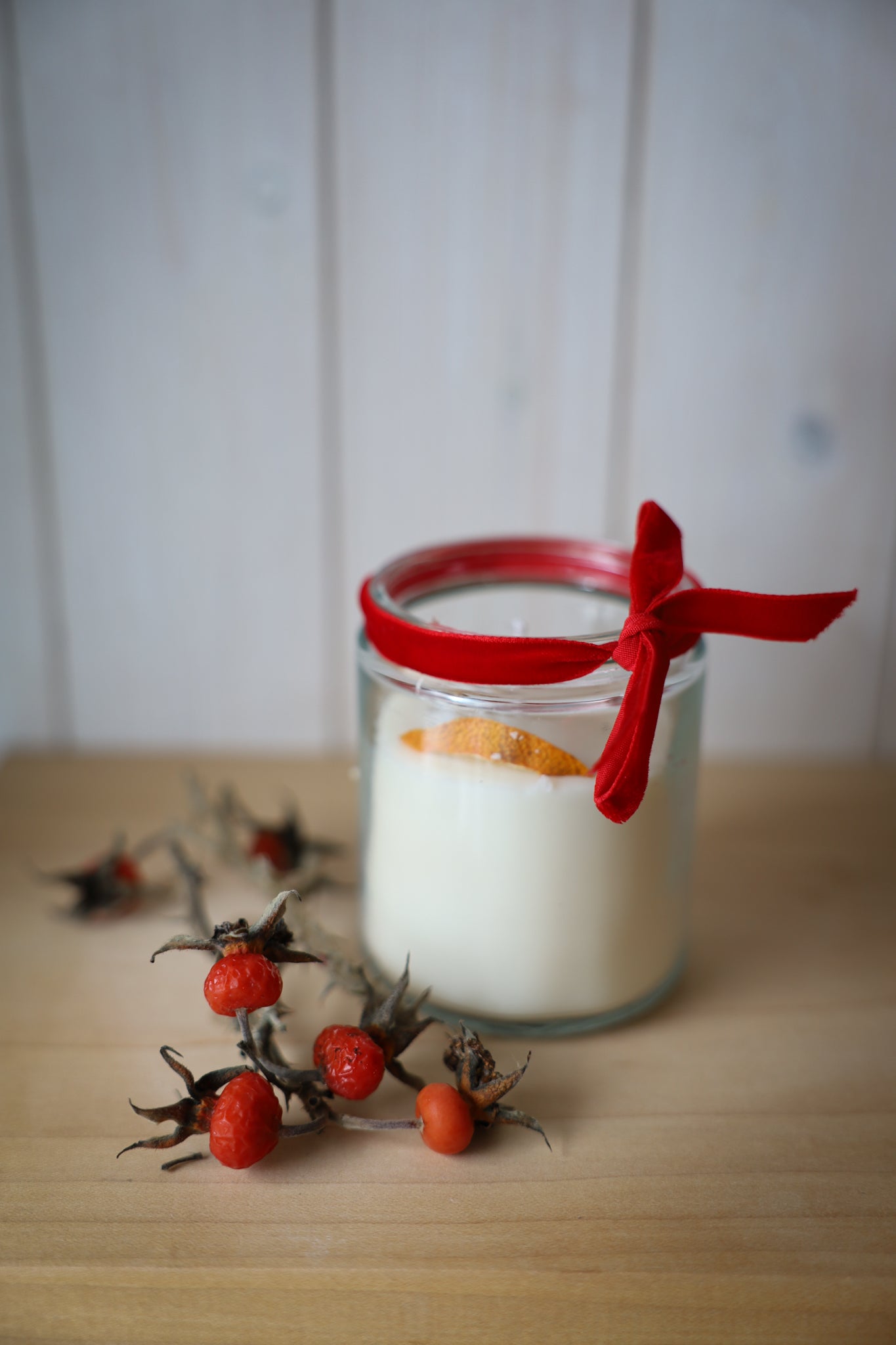 Orange Blossom soy wax candle