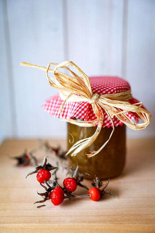 Rhubarb and ginger jam