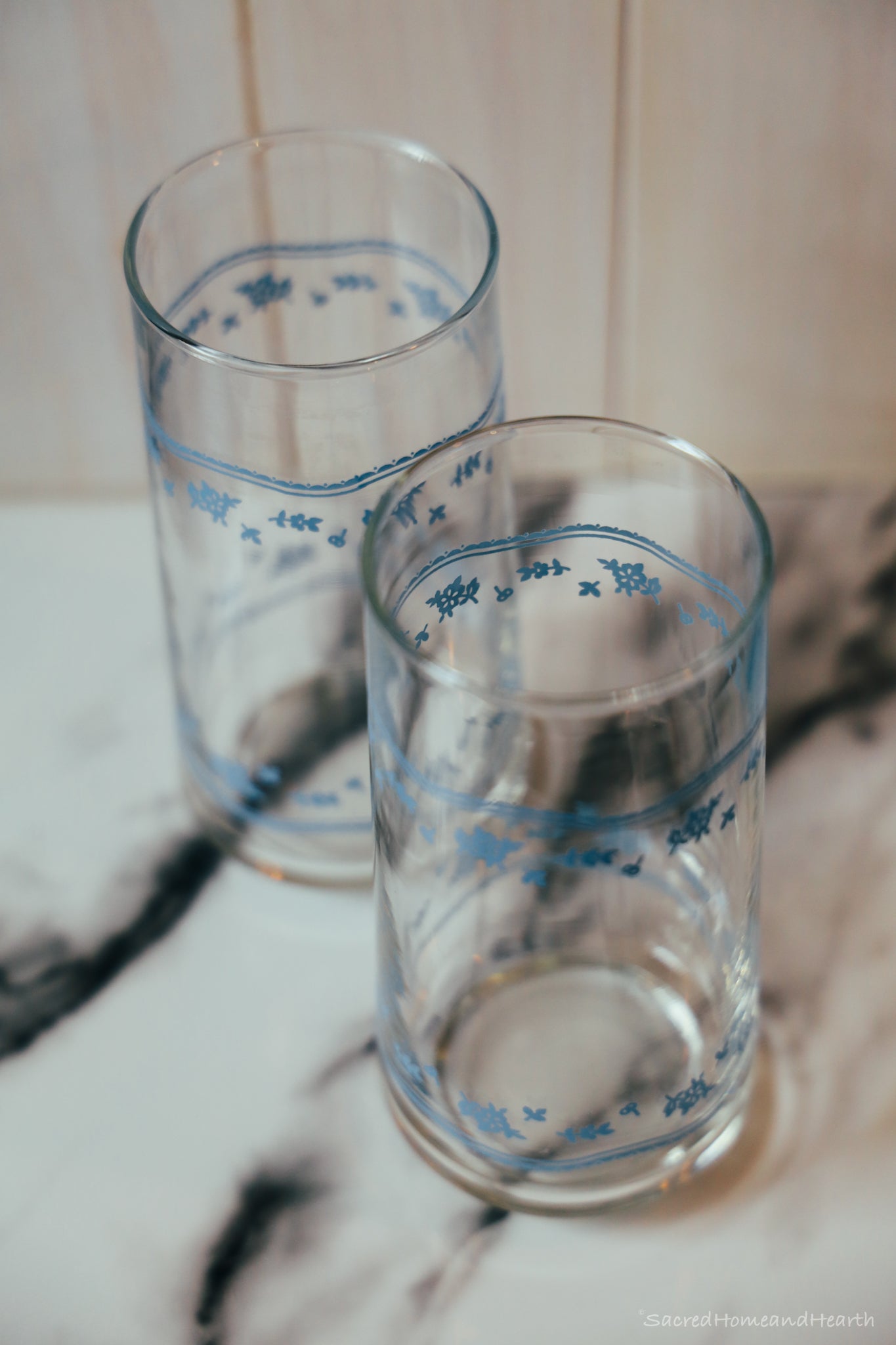 Summer drink glasses(set of 2)