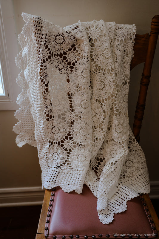 Crocheted Tablecloth